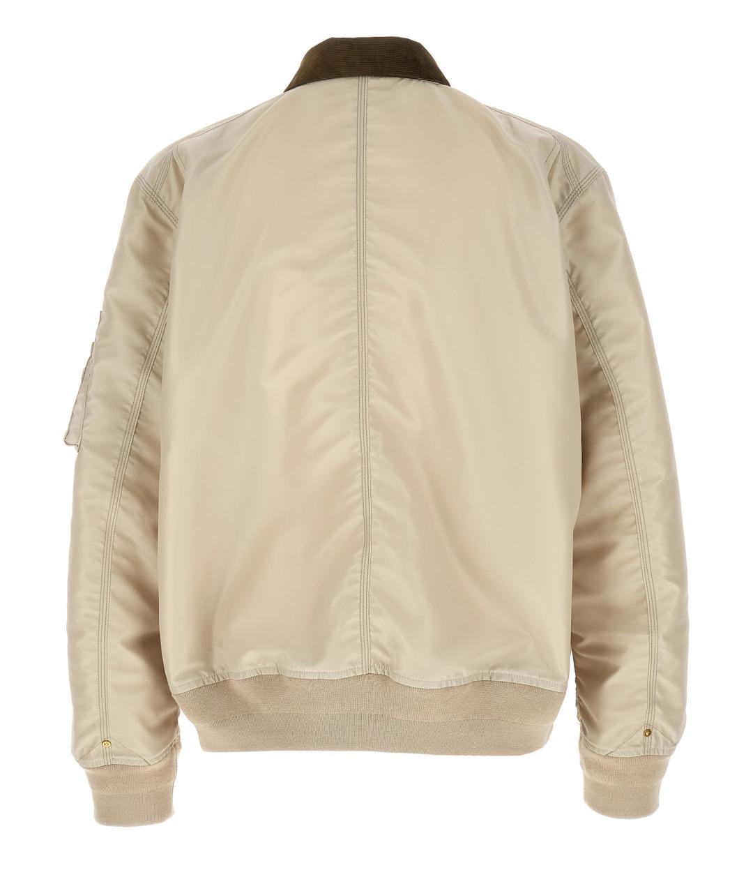 SACAI Бежевая хлопковая куртка, фото 3