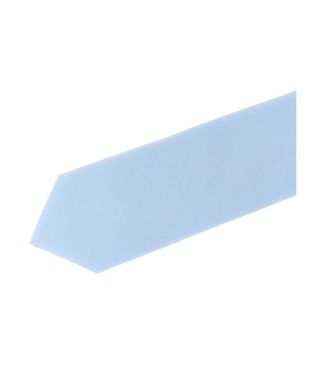 AURALEE Голубой тканевый галстук, фото 3