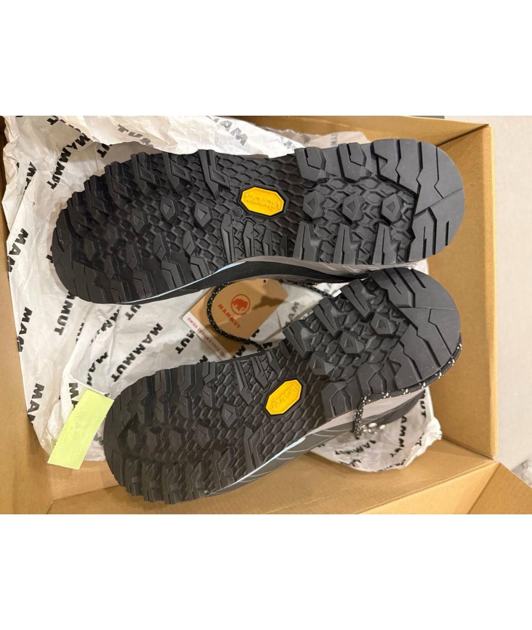 MAMMUT SWISS1862 Серые кожаные ботинки, фото 7