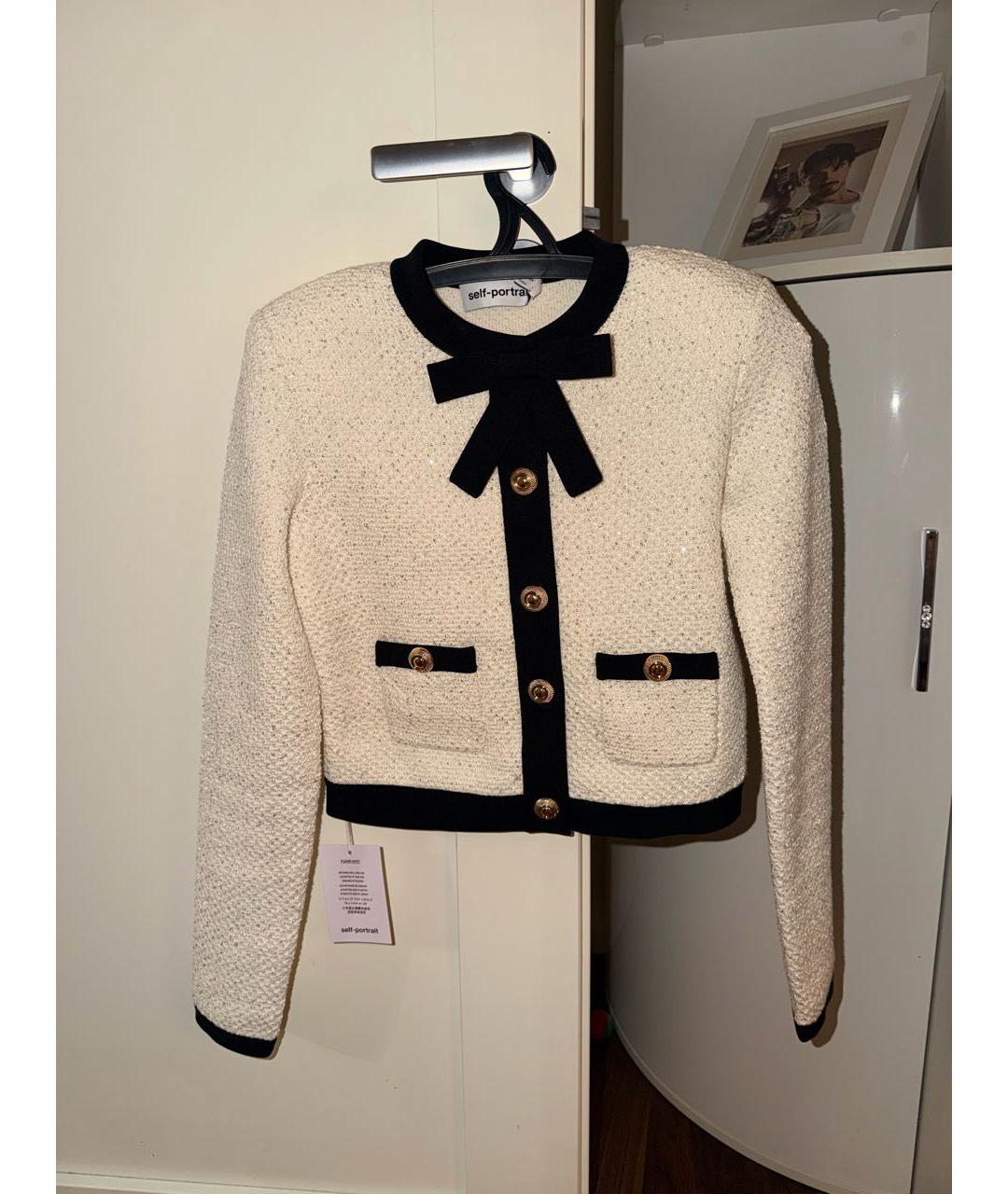 SELF-PORTRAIT Бежевый костюм с юбками, фото 5