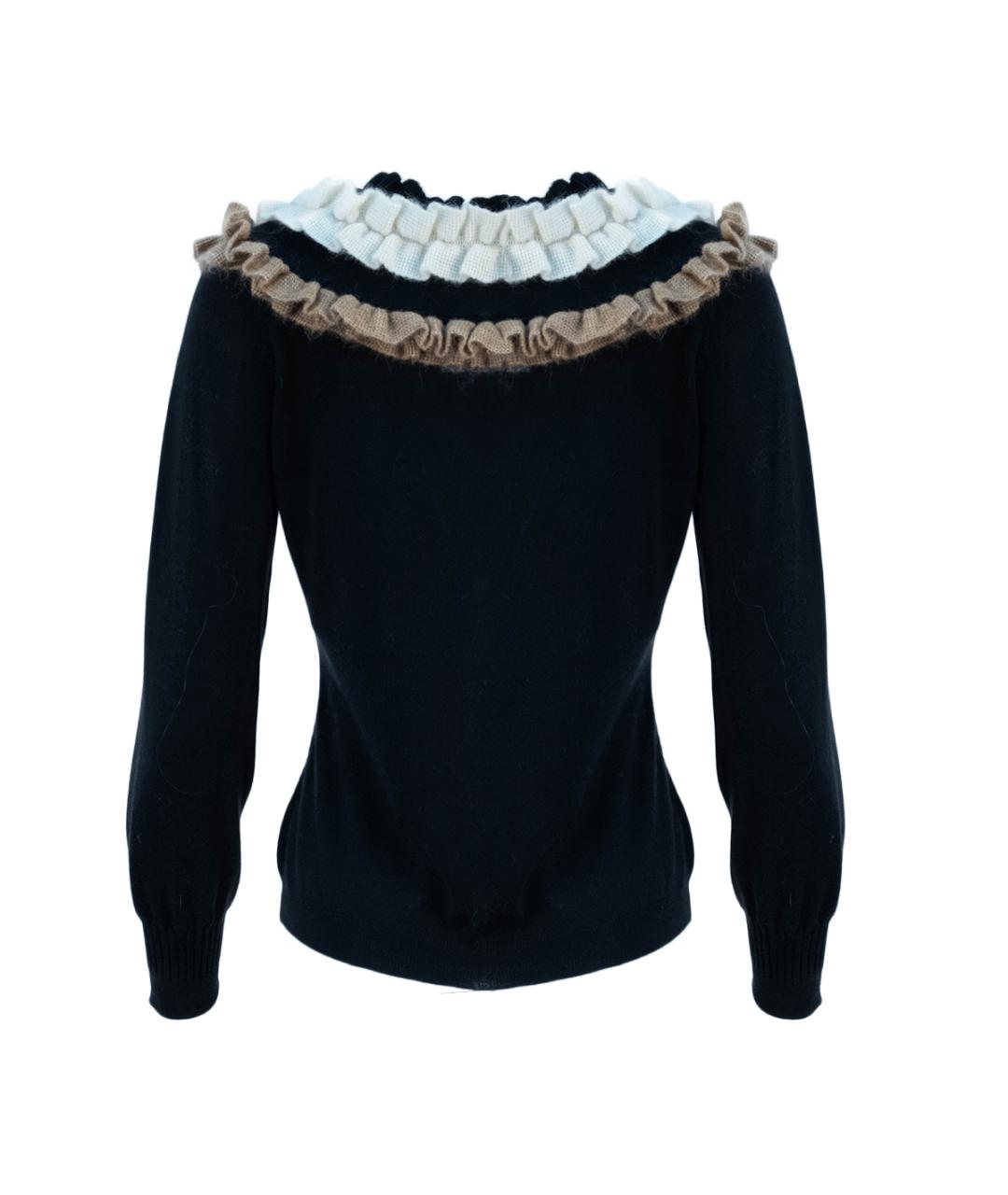 ESCADA Черный шерстяной кардиган, фото 2