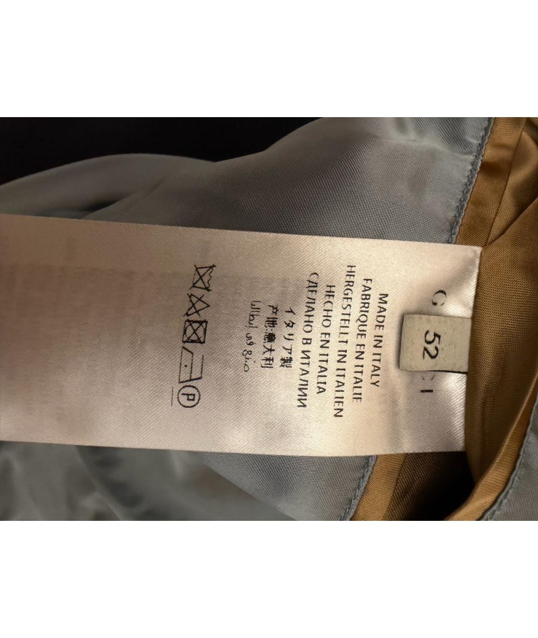 GUCCI Темно-синяя шерстяная куртка, фото 2