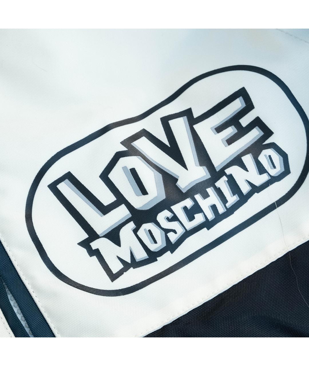 LOVE MOSCHINO Зеленая полиэстеровая куртка, фото 5