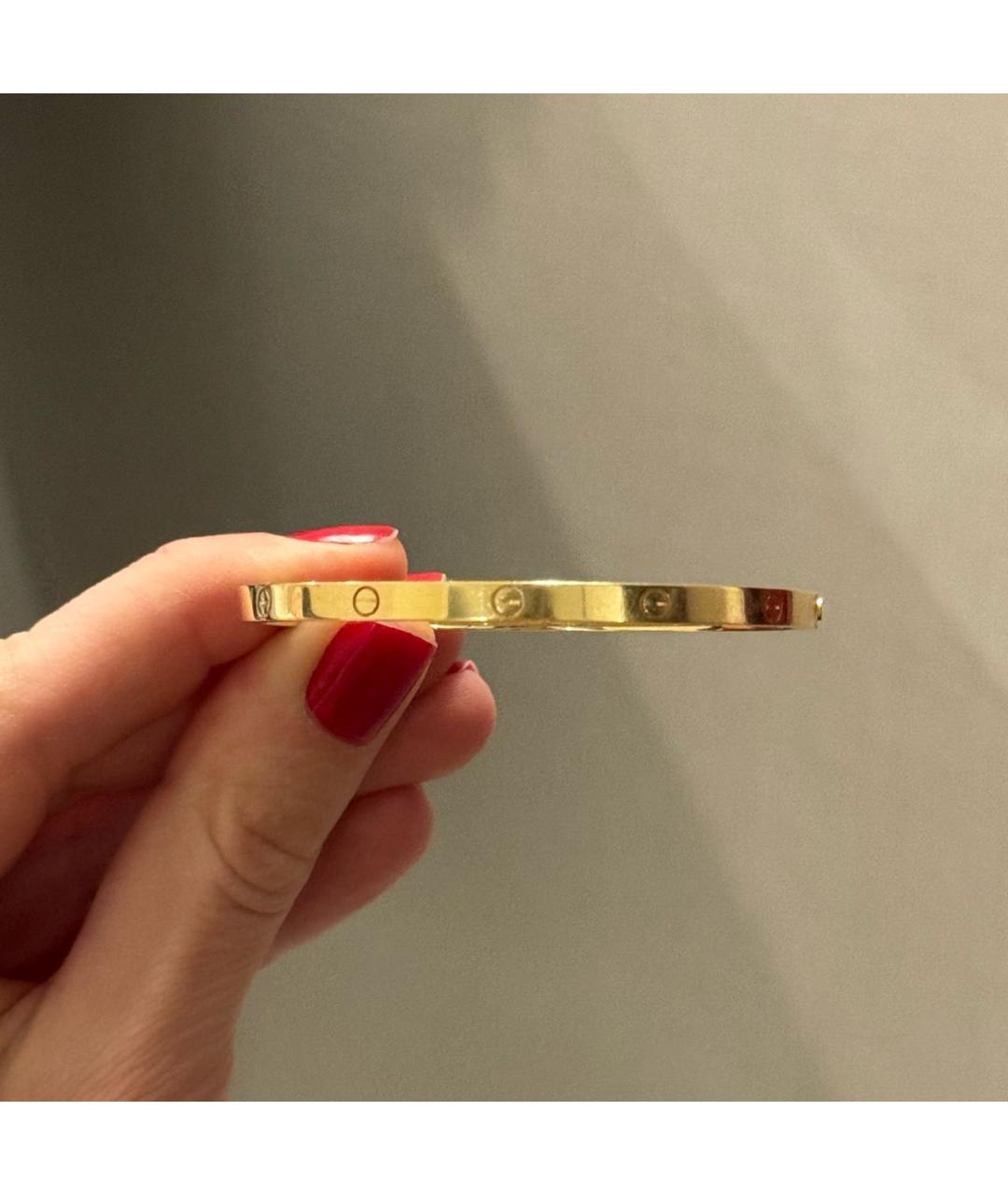 CARTIER Золотой браслет из желтого золота, фото 3