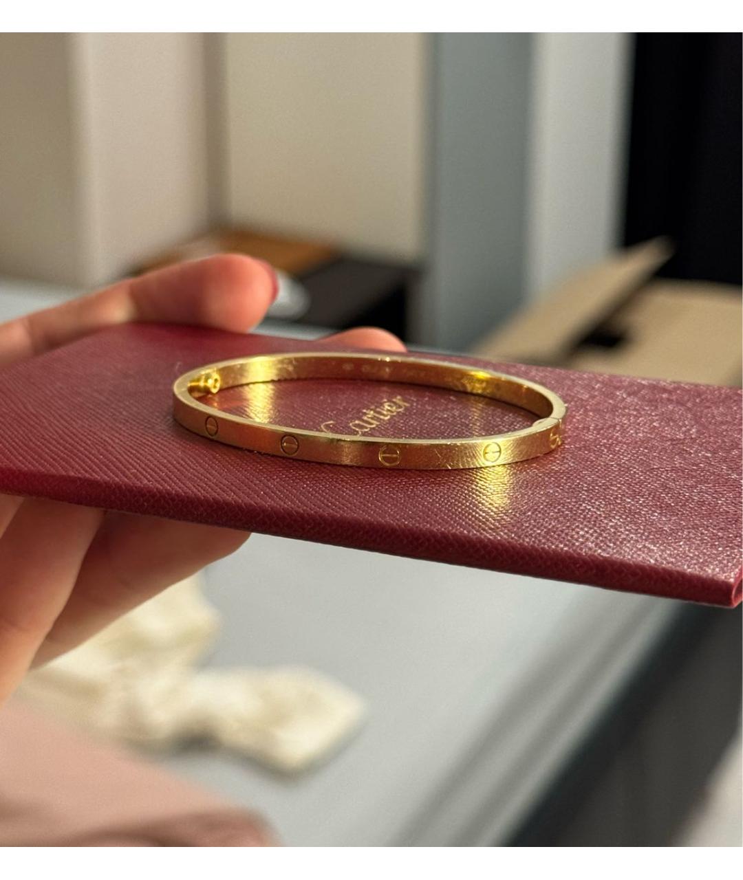 CARTIER Золотой браслет из желтого золота, фото 2