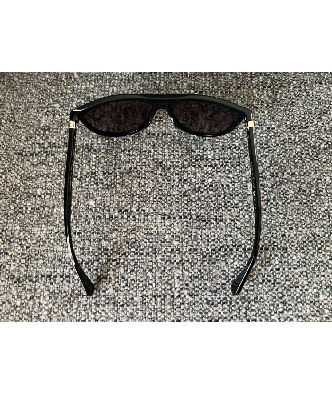 RAG & BONE Черные пластиковые солнцезащитные очки, фото 3