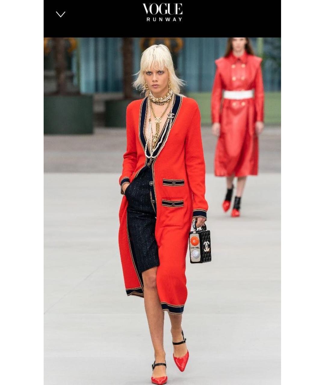 CHANEL Темно-синий кашемировый кардиган, фото 2