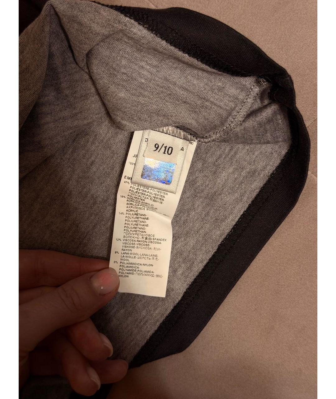 DOLCE&GABBANA Темно-синий полиэстеровый детская футболка / топ, фото 7