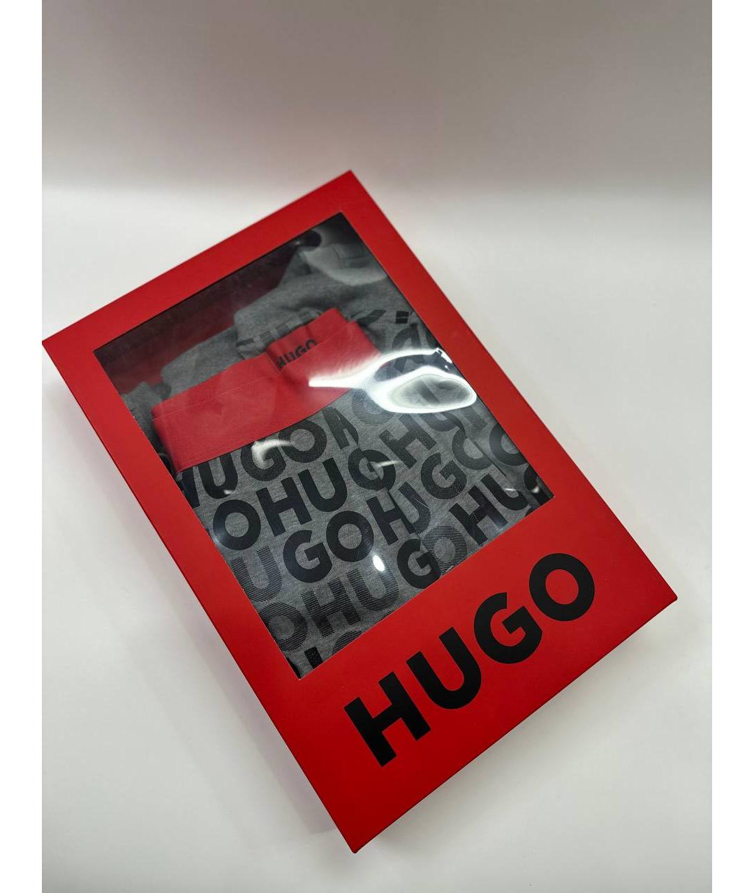 HUGO Серая пижама, фото 7