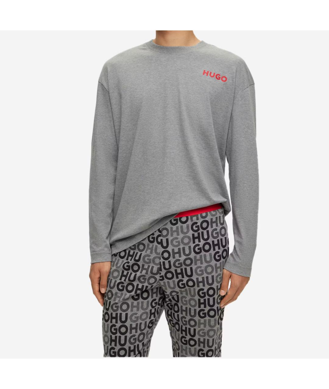 HUGO Серая пижама, фото 2
