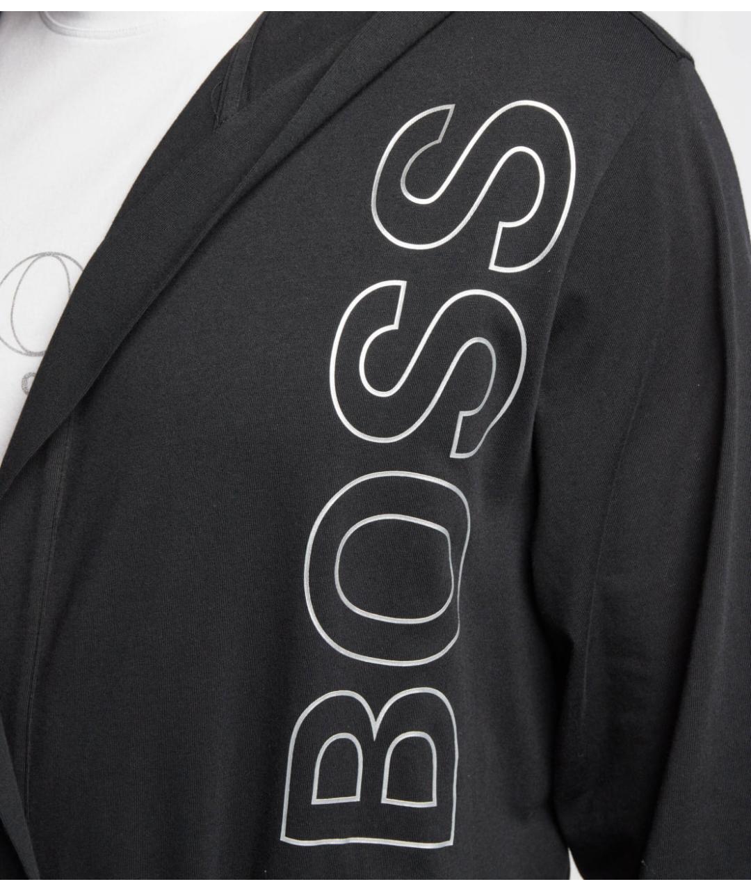 HUGO BOSS Черный халат, фото 5