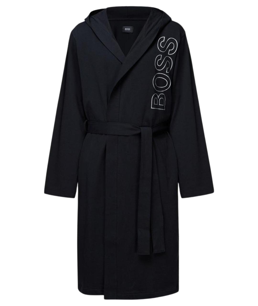HUGO BOSS Черный халат, фото 1