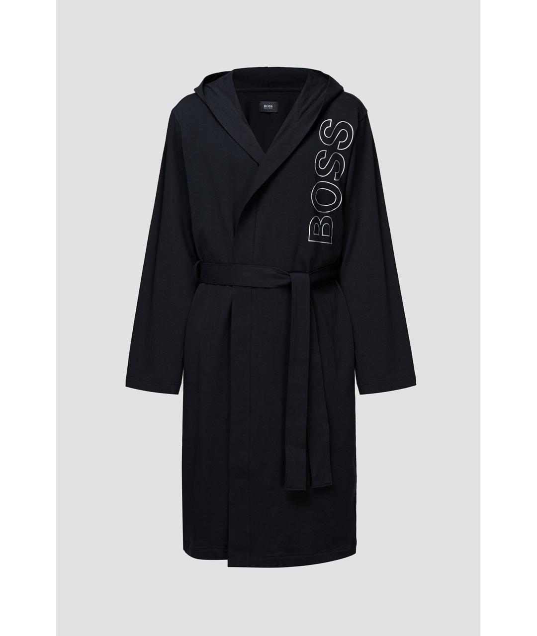 HUGO BOSS Черный халат, фото 7