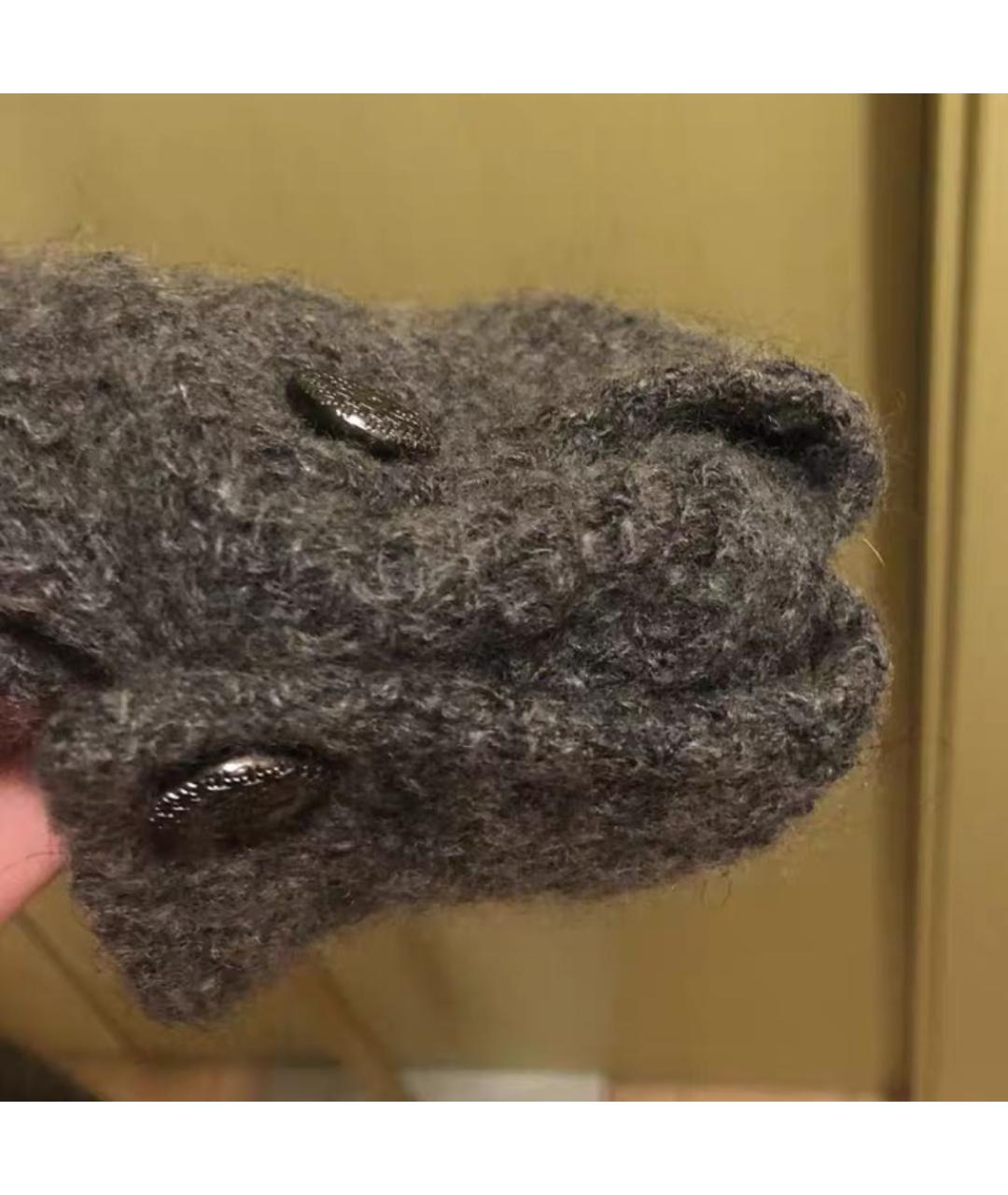 CHANEL Антрацитовое шерстяное пальто, фото 5