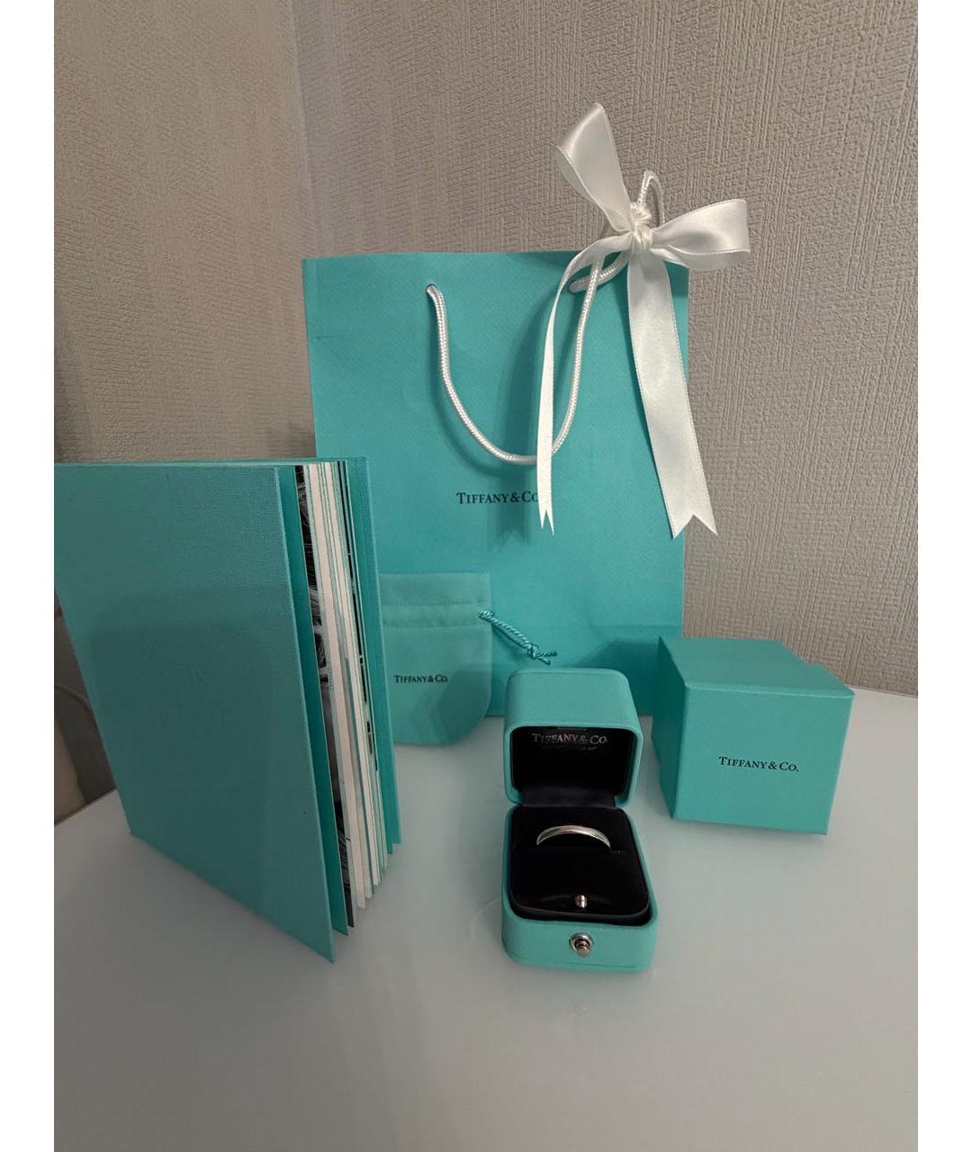 TIFFANY&CO Серебряное платиновое кольцо, фото 3