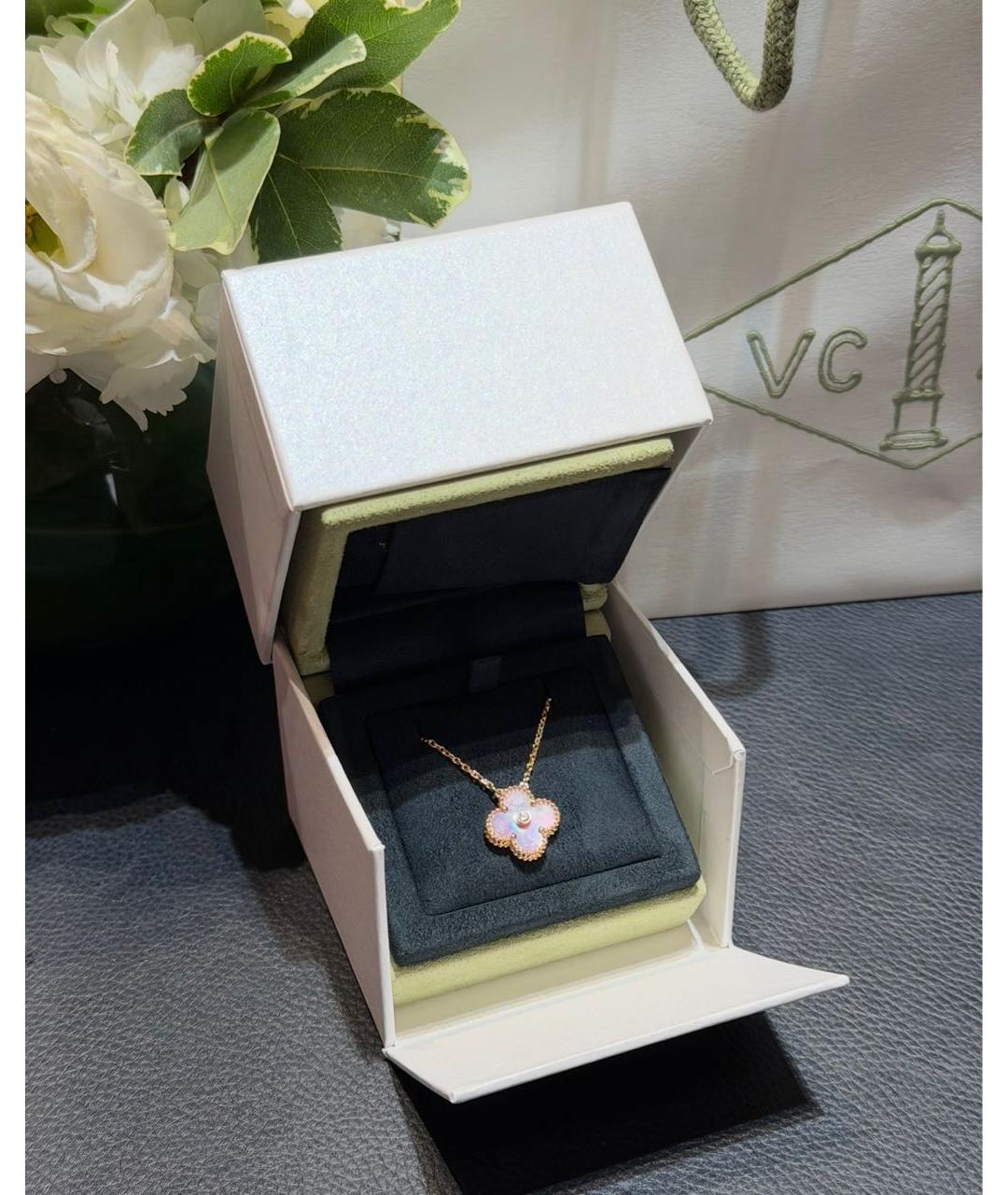 VAN CLEEF & ARPELS Розовое колье из розового золота, фото 3