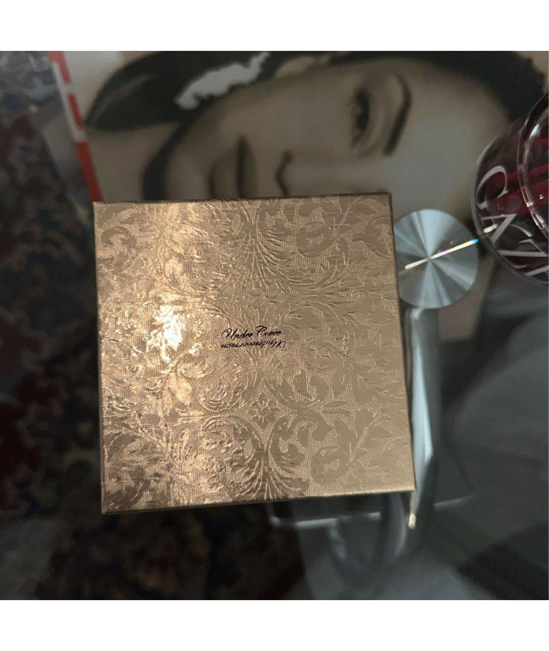 UNDERCOVER Черный кожаный браслет, фото 5