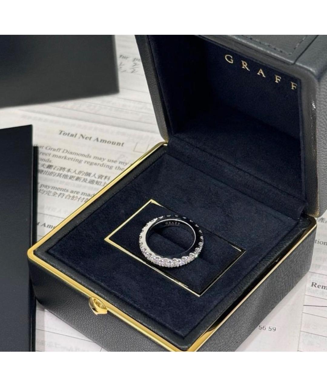 GRAFF Серебряное кольцо из белого золота, фото 4