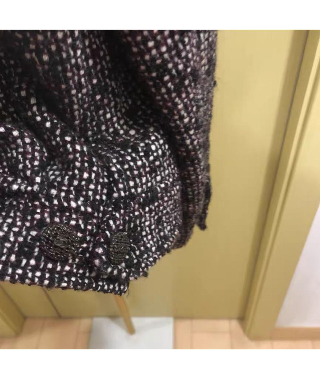 CHANEL Серая шерстяная куртка, фото 5