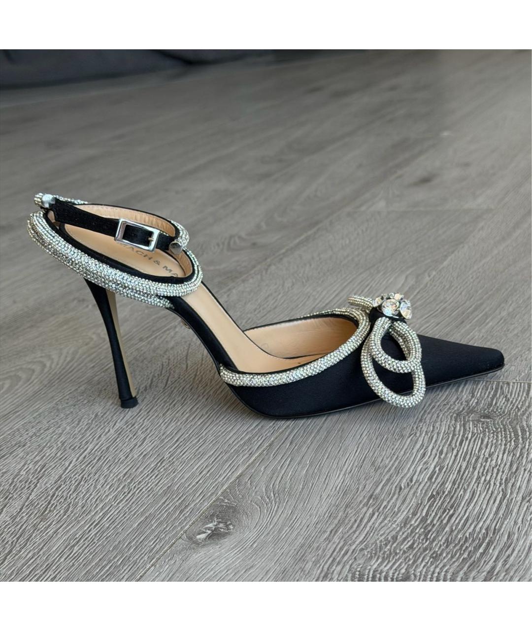 MACH&MACH Черные кожаные туфли, фото 5