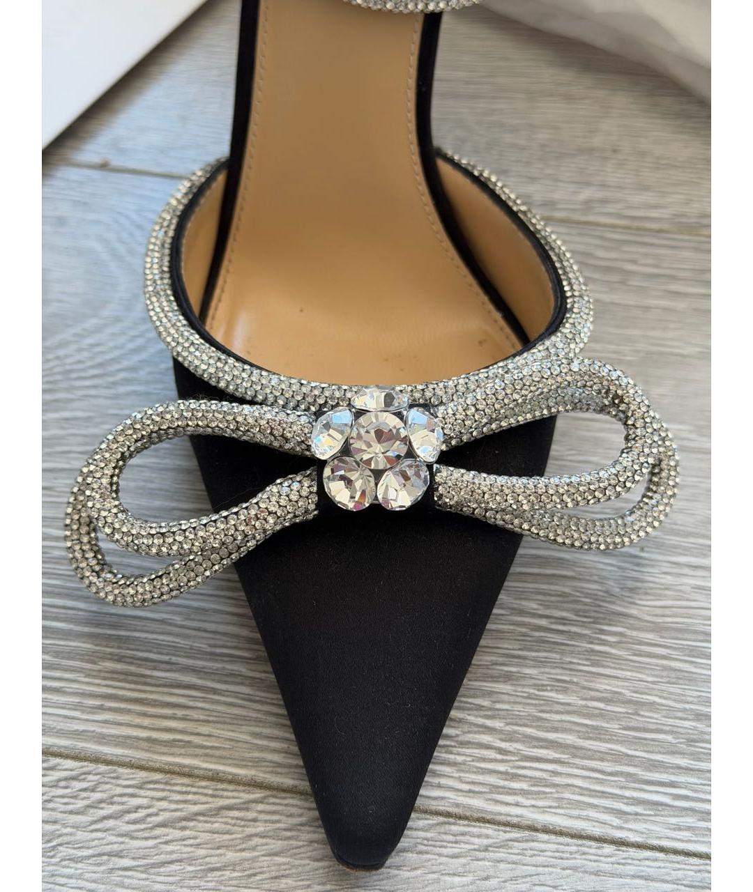 MACH&MACH Черные кожаные туфли, фото 4