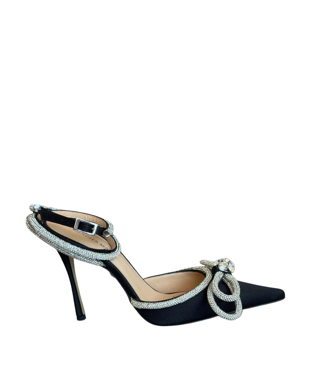 MACH&MACH Черные кожаные туфли, фото 1