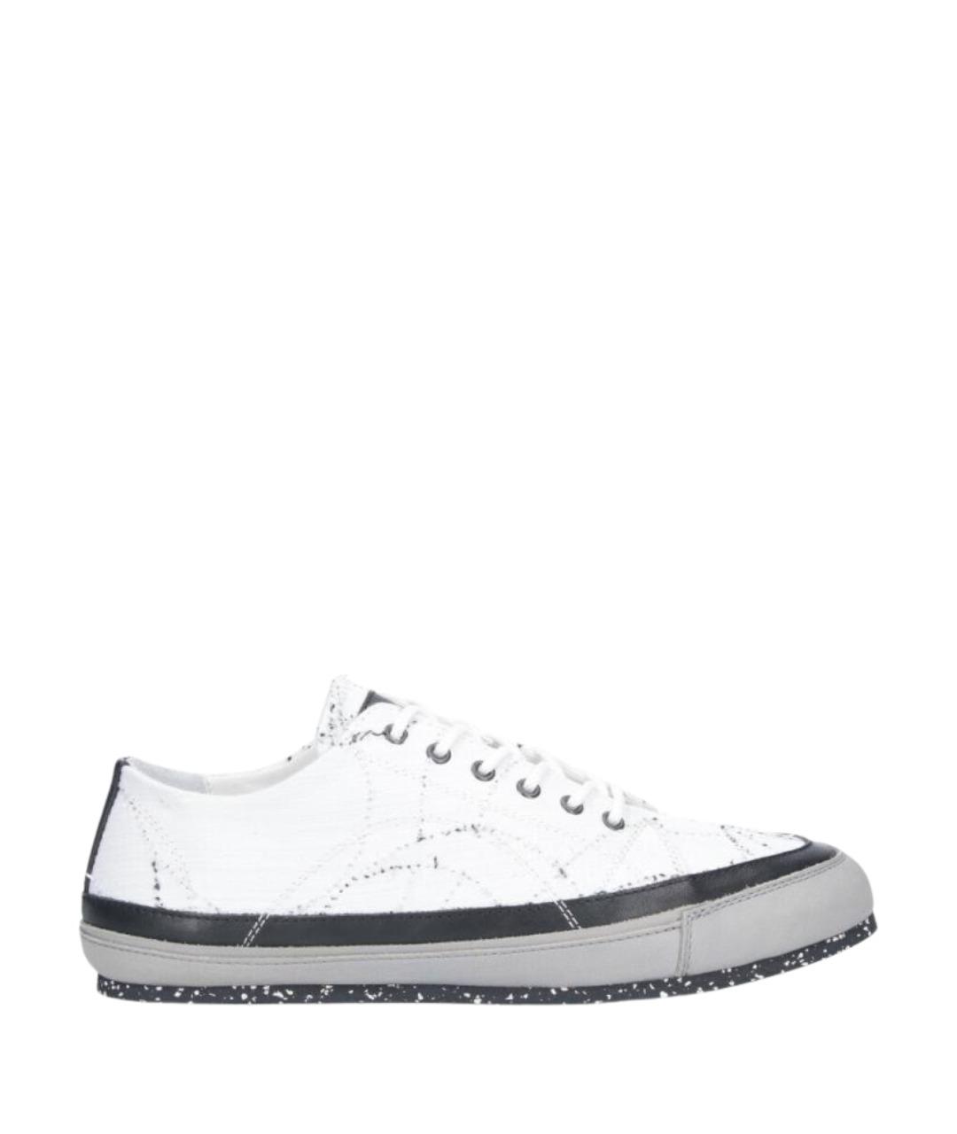 KIKO KOSTADINOV Белые кожаные низкие кроссовки / кеды, фото 1