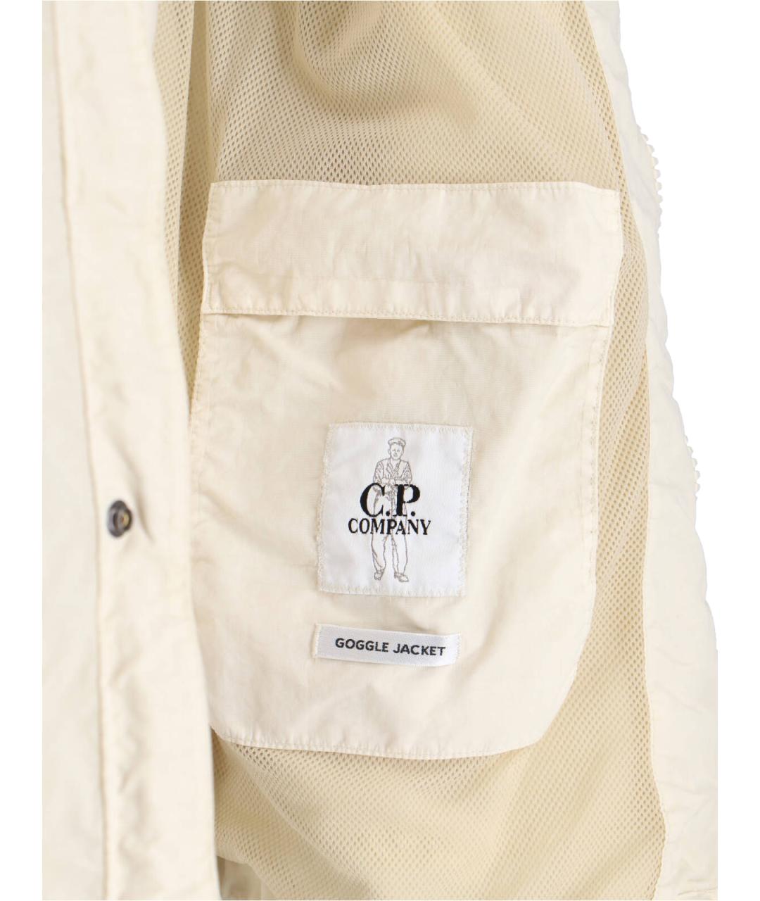 CP COMPANY Белая полиамидовая куртка, фото 5