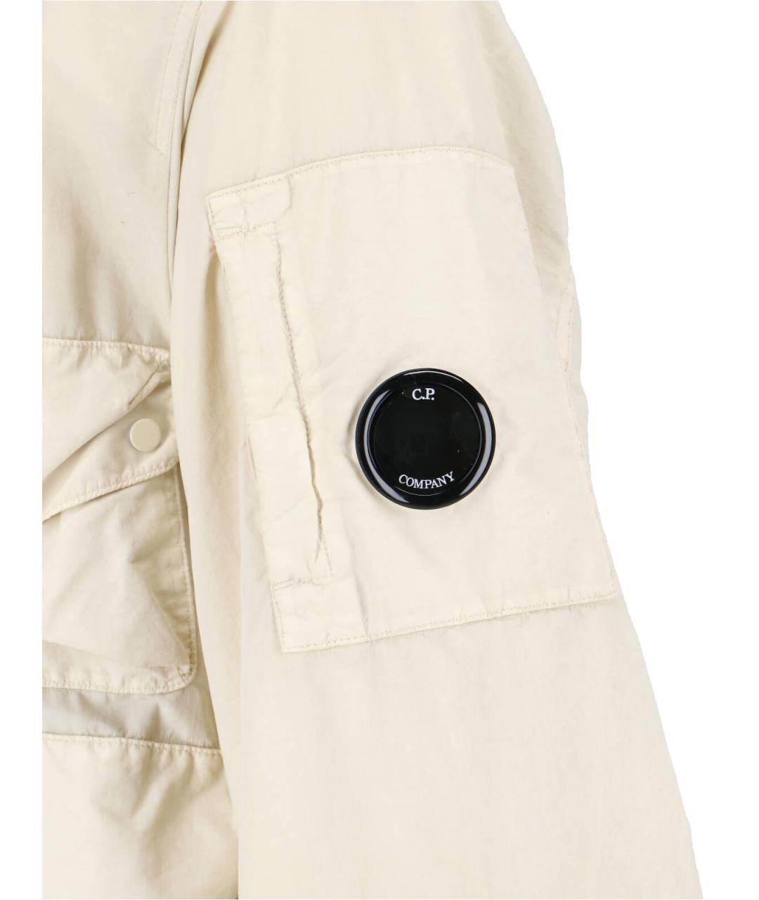 CP COMPANY Белая полиамидовая куртка, фото 3