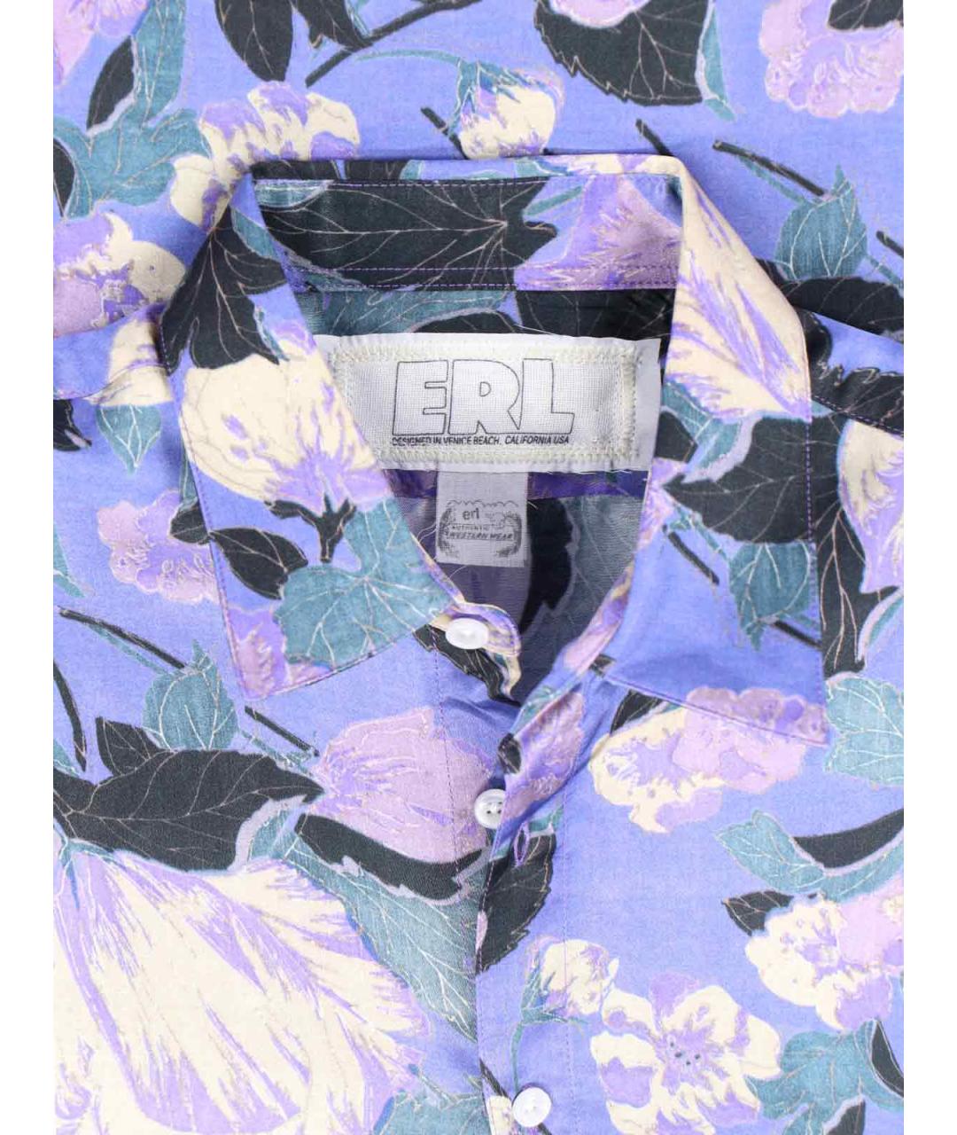 ERL Фиолетовая кэжуал рубашка, фото 3