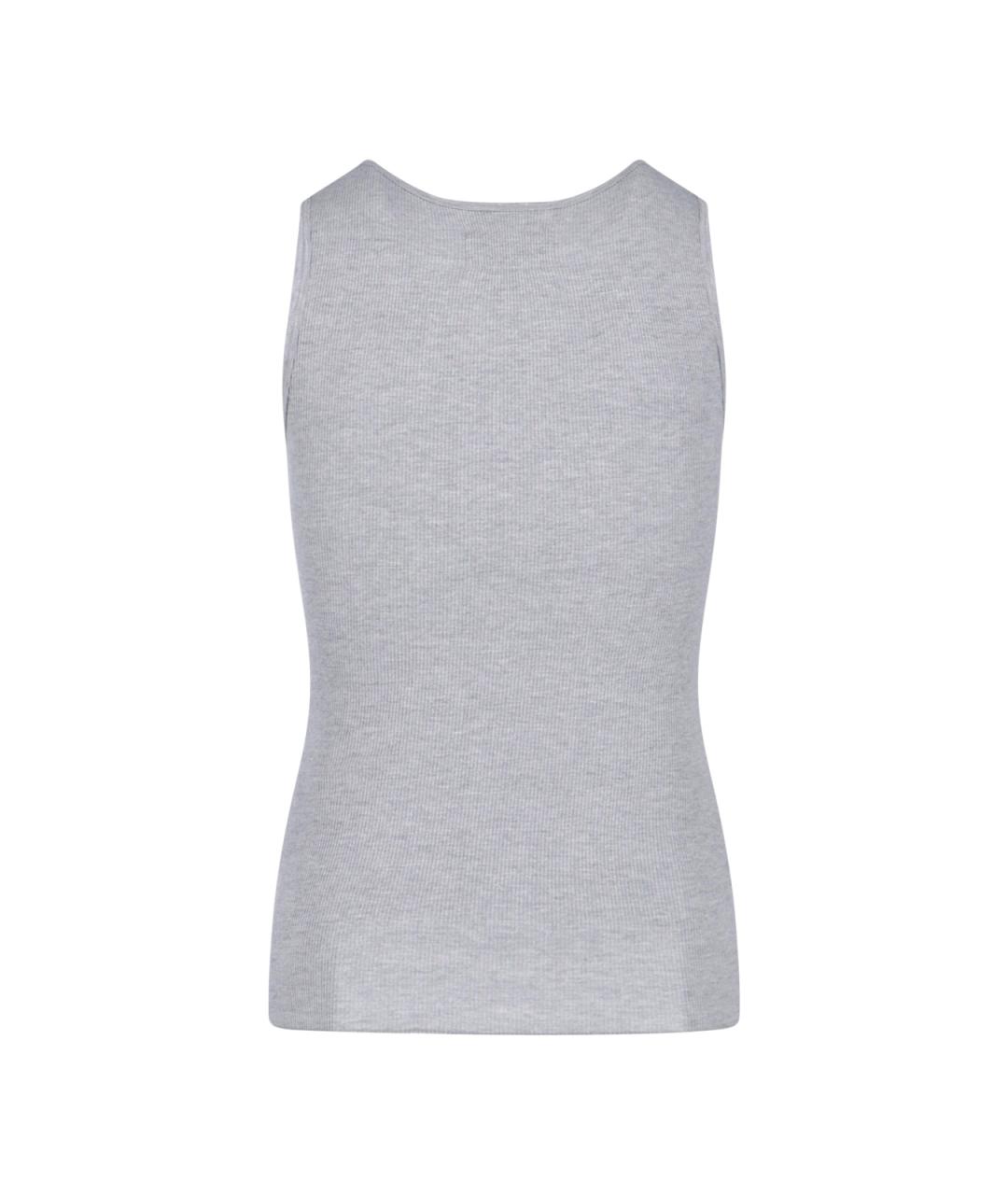 ERL Серая хлопко-полиэстеровая майка, фото 2