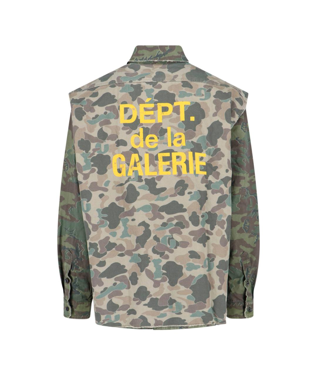 Gallery Dept Мульти хлопковая кэжуал рубашка, фото 2