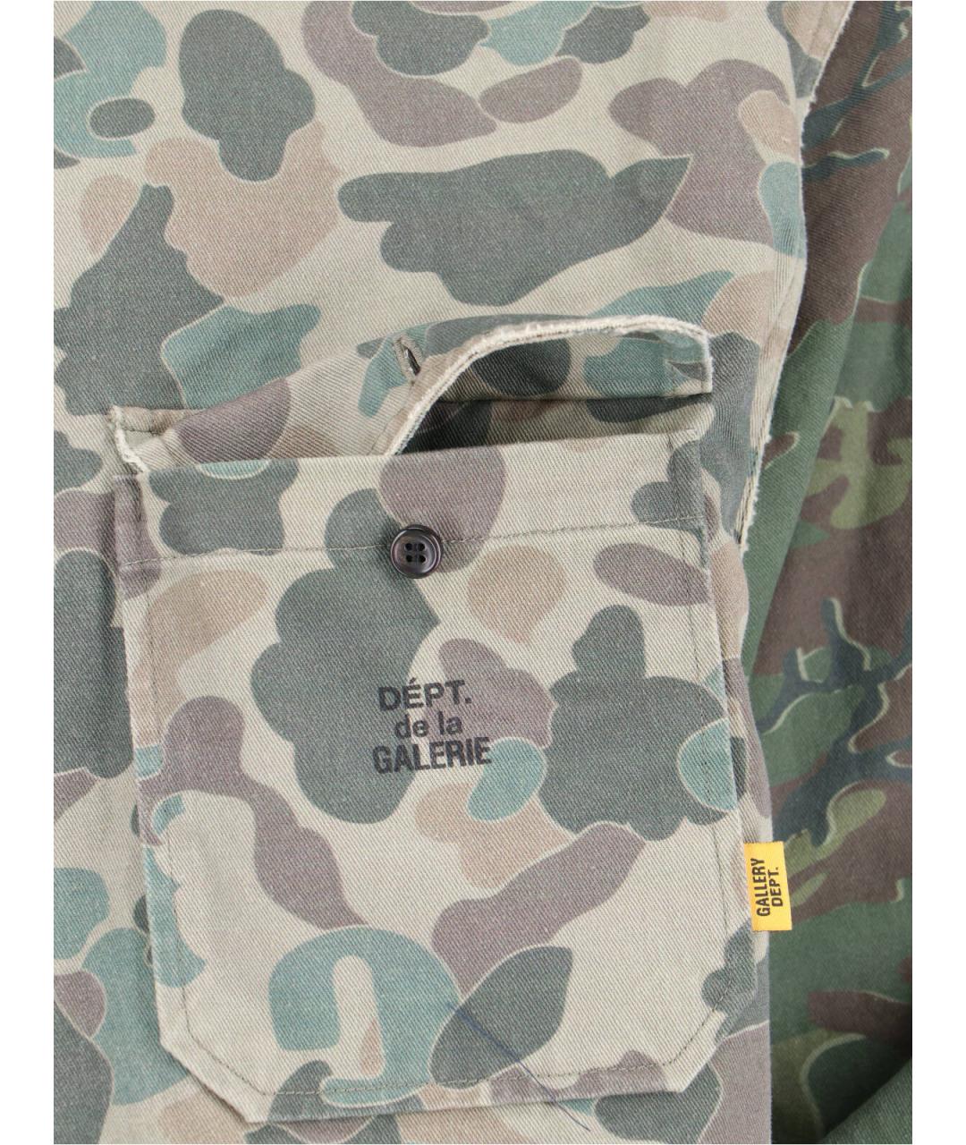 Gallery Dept Мульти хлопковая кэжуал рубашка, фото 5