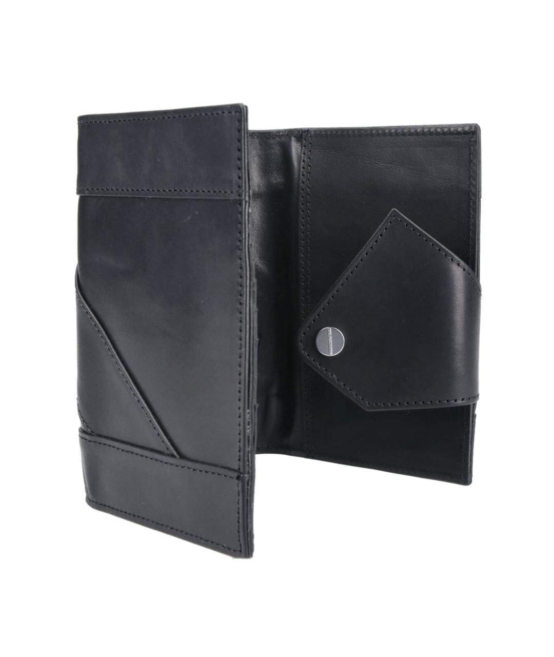 KIKO KOSTADINOV Черный кожаный кошелек, фото 5