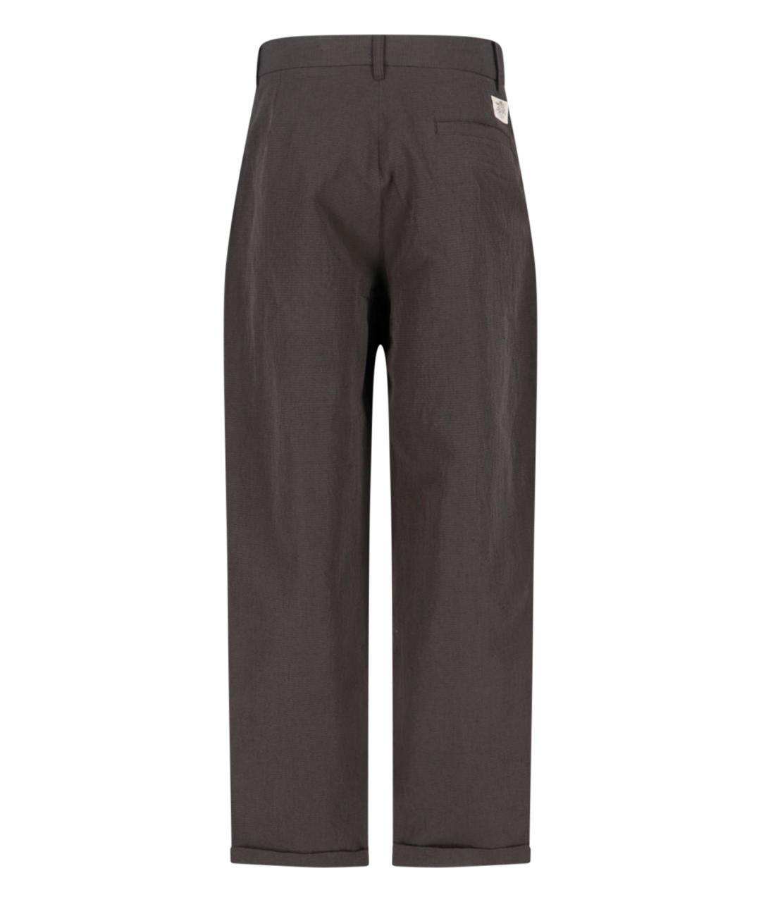 RANRA Коричневые повседневные брюки, фото 2