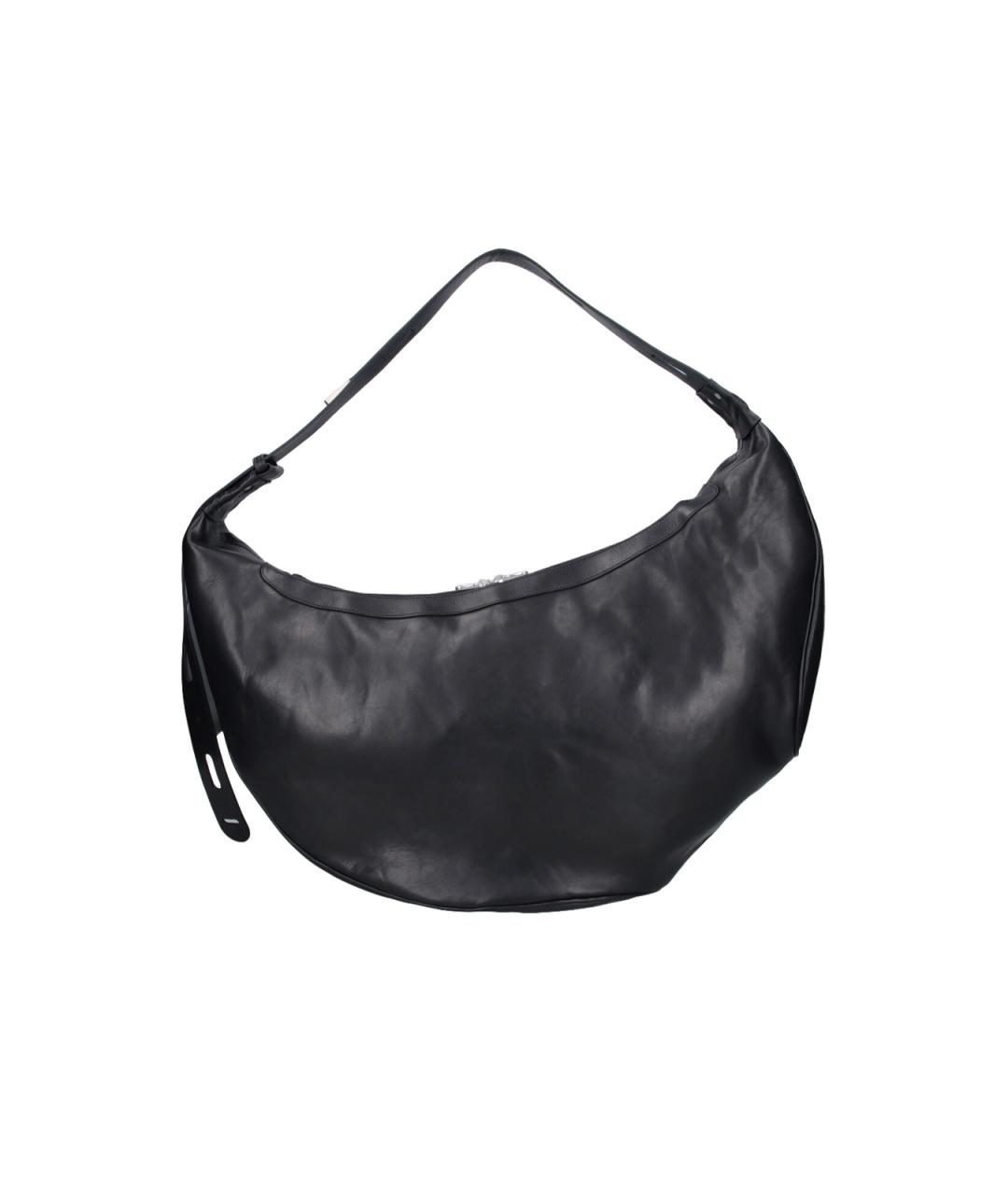 KIKO KOSTADINOV Черная кожаная сумка тоут, фото 1