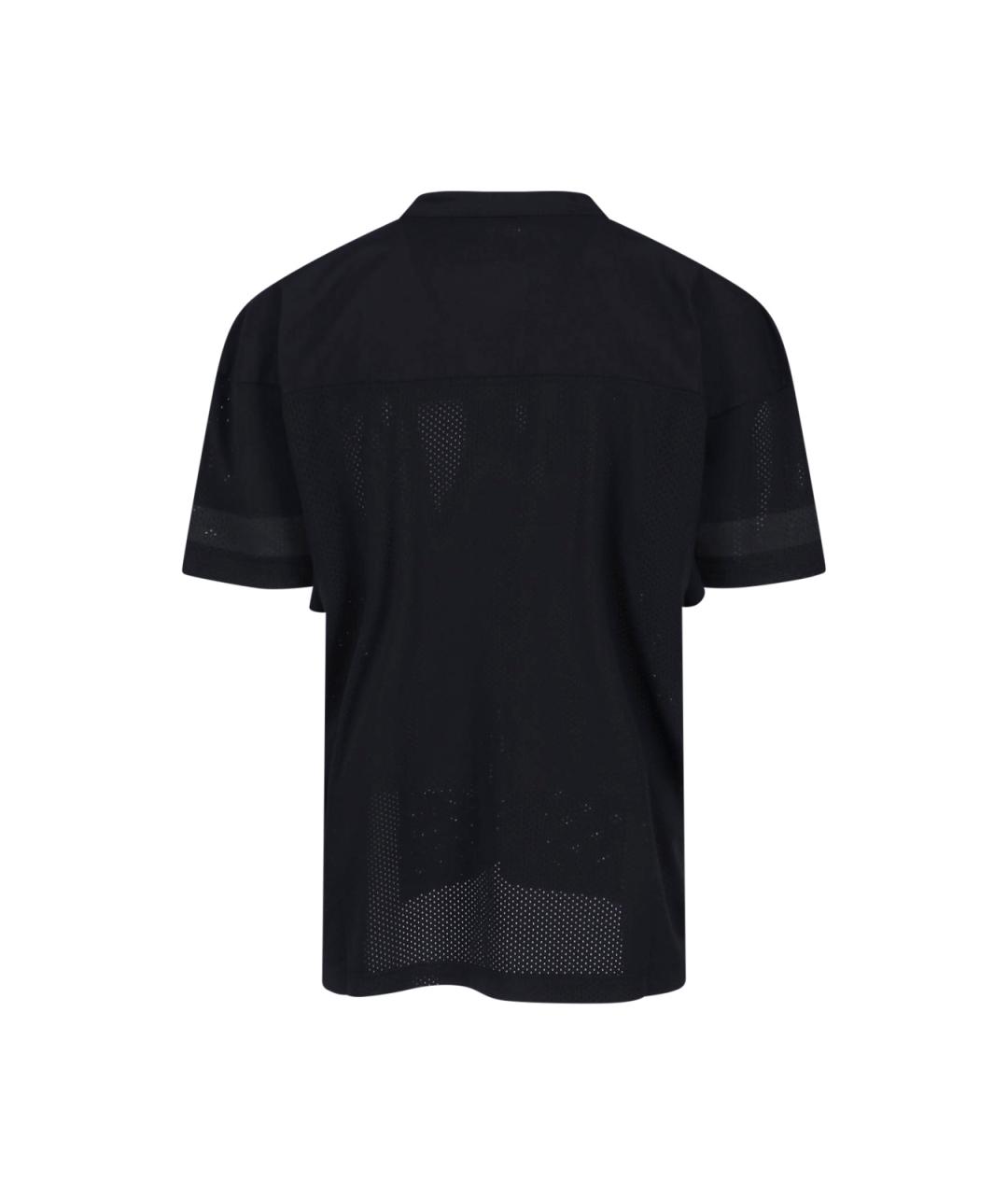 ERL Черная хлопковая футболка, фото 2