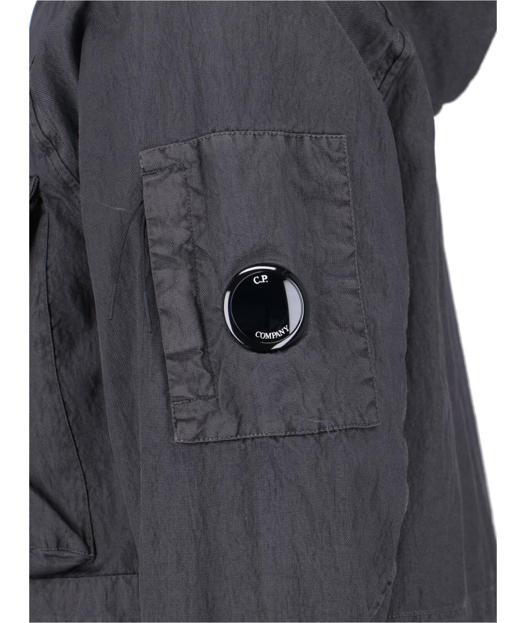 CP COMPANY Серая полиамидовая куртка, фото 3