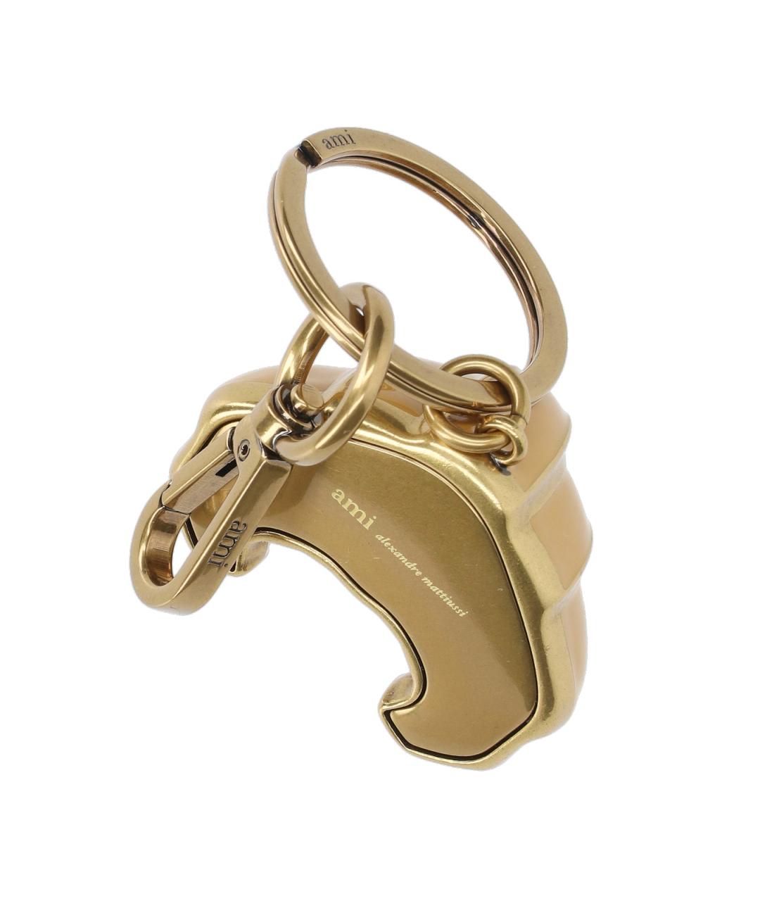 Ami Paris Бежевый брелок, фото 3