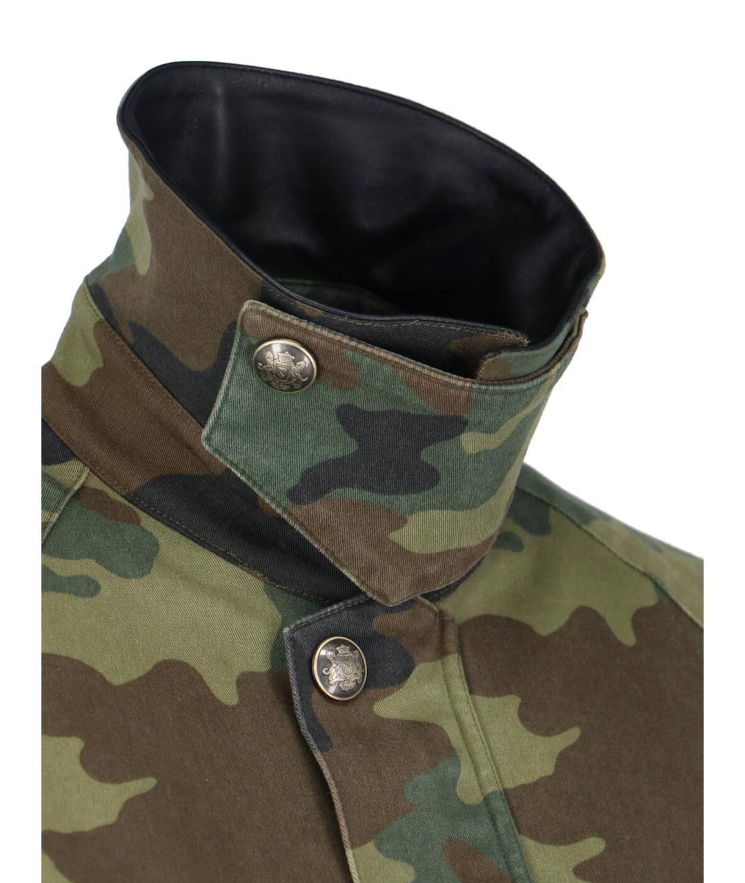 NILI LOTAN Зеленая хлопковая куртка, фото 5