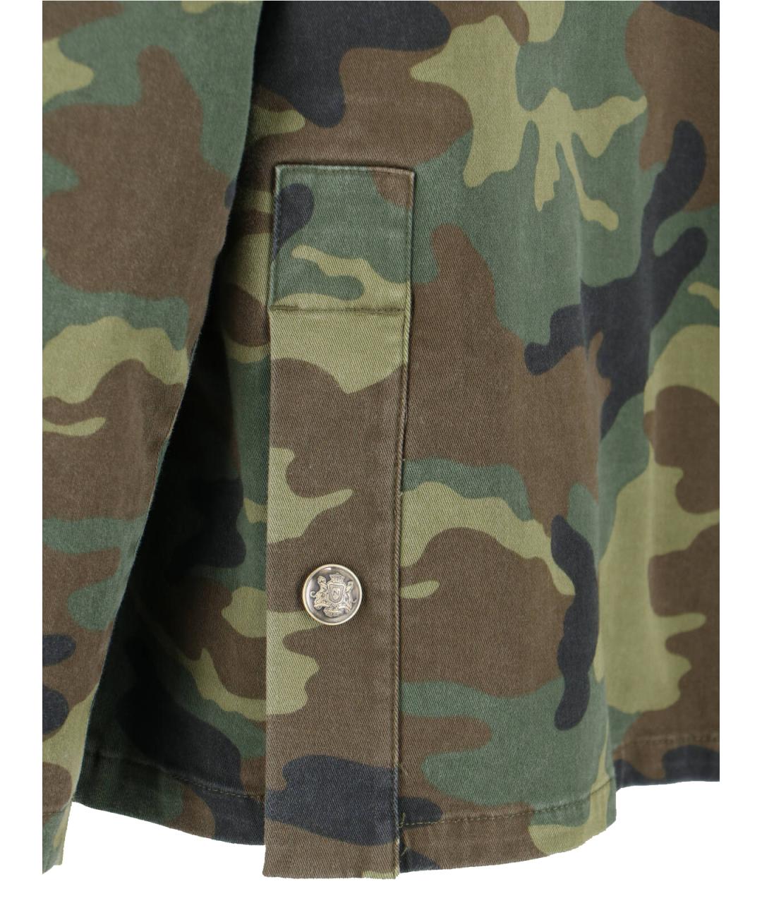 NILI LOTAN Зеленая хлопковая куртка, фото 3