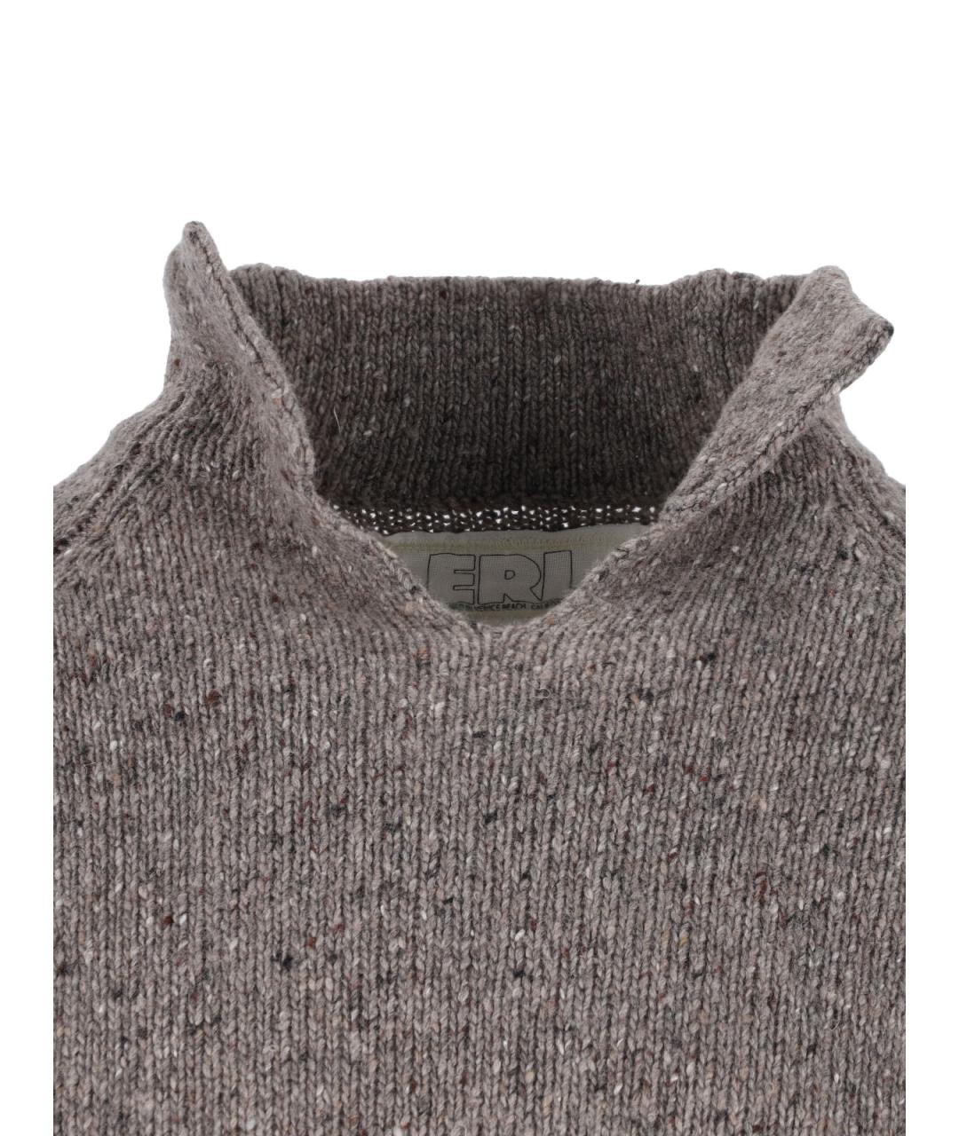 ERL Серый джемпер / свитер, фото 3