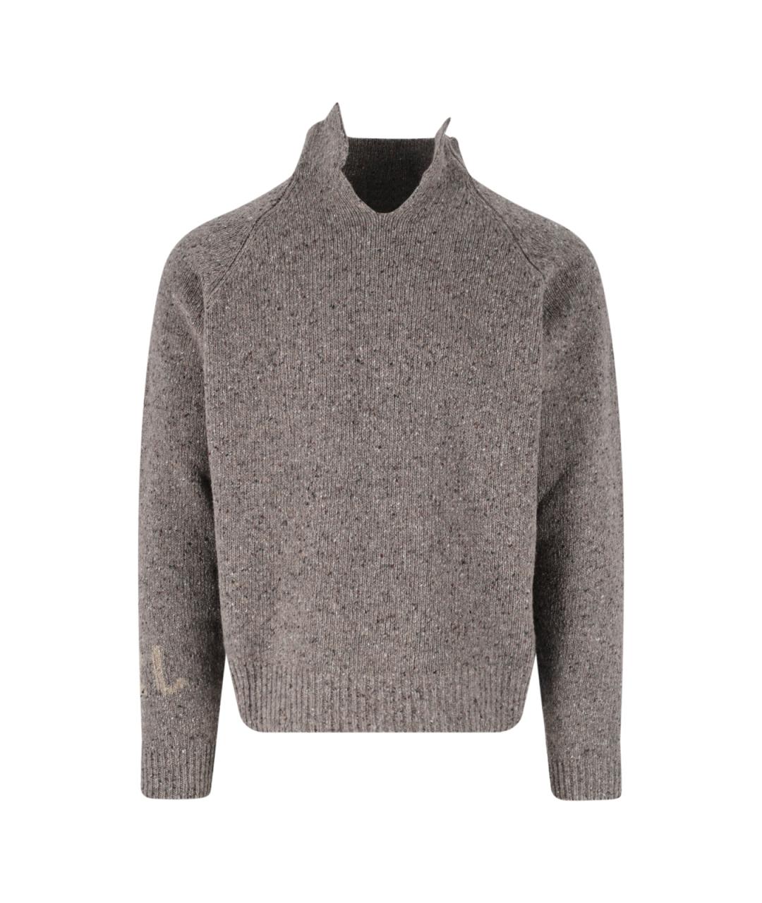 ERL Серый джемпер / свитер, фото 1