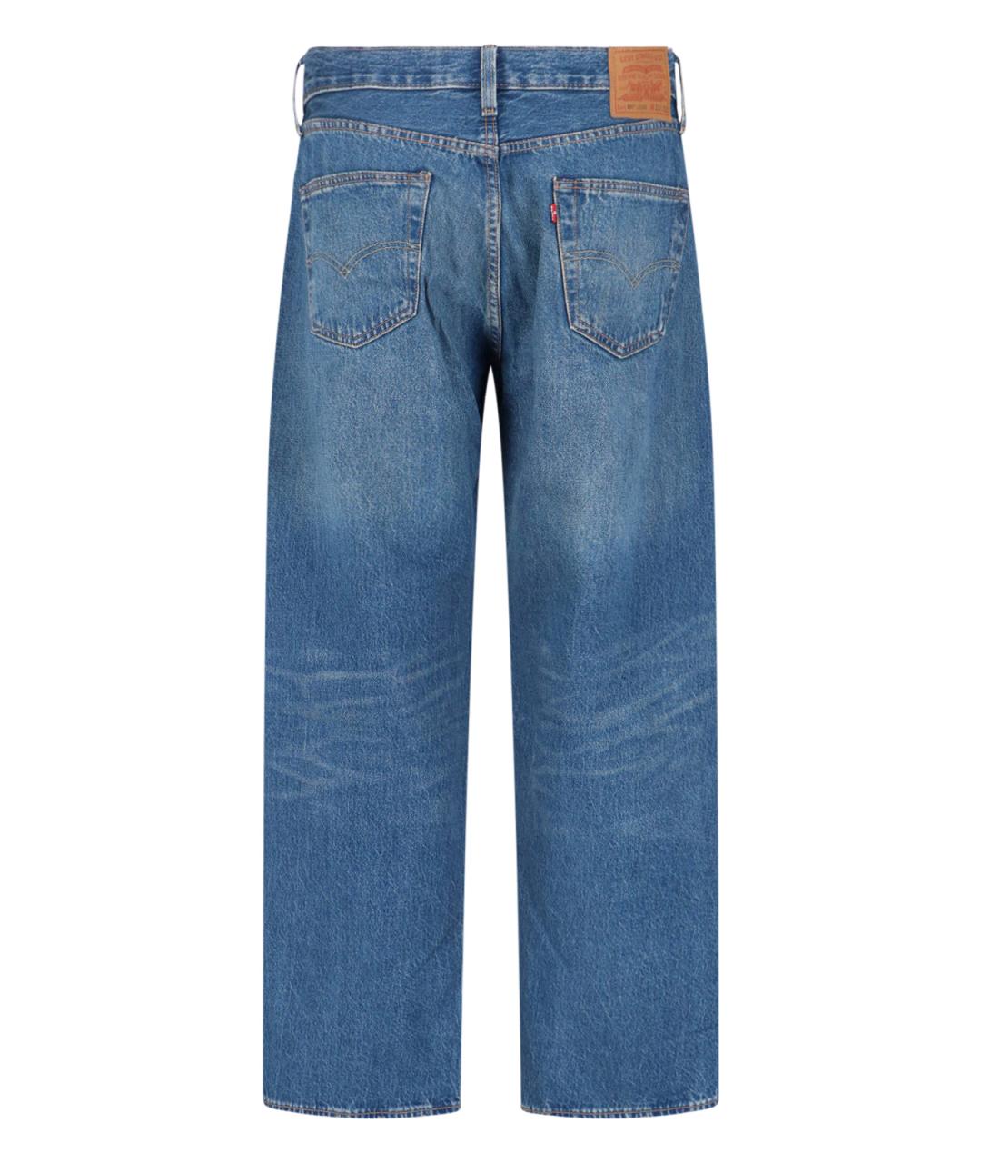 LEVI'S Синие прямые джинсы, фото 2