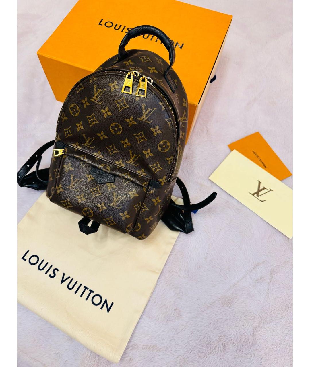 LOUIS VUITTON Коричневый рюкзак, фото 7