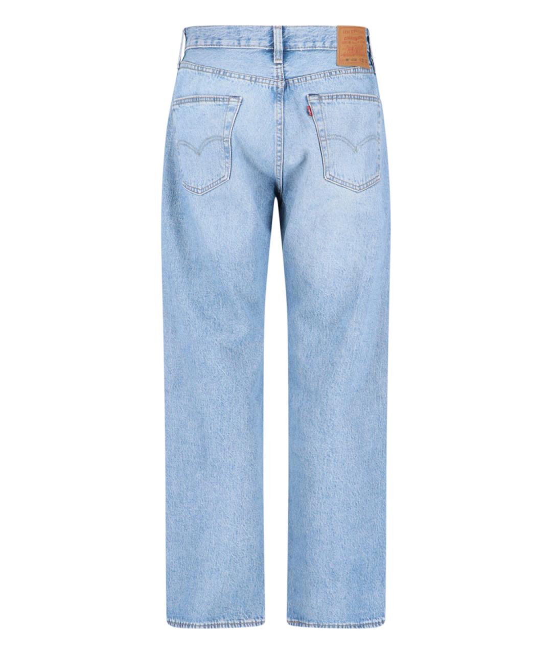 LEVI'S Синие прямые джинсы, фото 2
