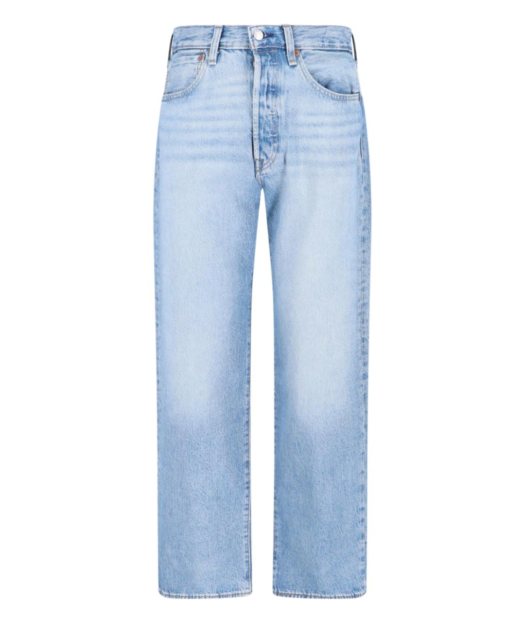 LEVI'S Синие прямые джинсы, фото 1