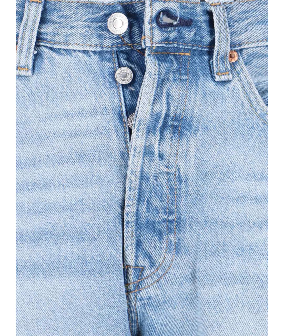LEVI'S Синие прямые джинсы, фото 5