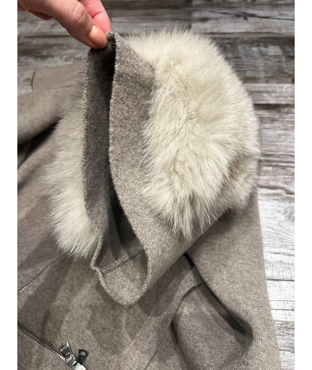 FALCONERI Бежевое кашемировое пальто, фото 7