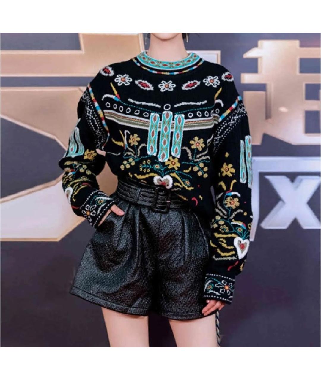 CHRISTIAN DIOR Мульти шерстяной джемпер / свитер, фото 8